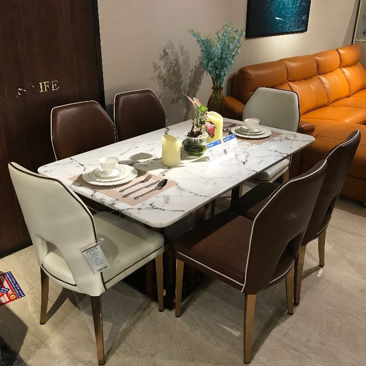 【诺亚】餐台 餐椅(nt635 ny635)(1台 6椅) ￥6560.00 活动价￥15292.