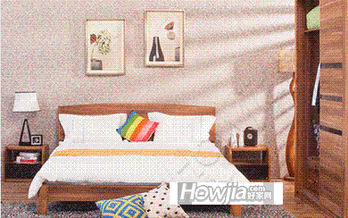 迪诺雅正品卧室家具四件套1.8米双人床躺门衣柜床头柜组合套装
