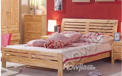 爱木之家森林夏娃正品松木实木家具实木床双人床大床