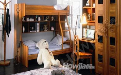 时代领驭AX20双层床儿童上下床板木结合家具实木家私室内床