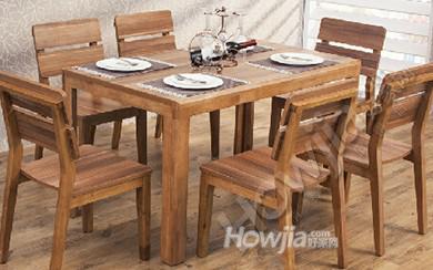 迪诺雅 正品现代中式餐桌椅