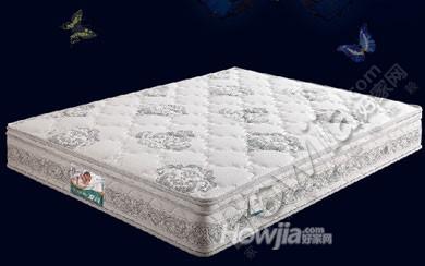 雅莉-品牌乳胶床垫5cm-护脊弹簧床垫-酒店双人床垫1.8米-可拆洗