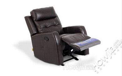 芝华仕沙发头等舱欧式真皮懒人躺椅单人手动功能沙发K891