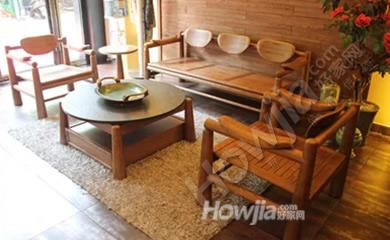 感悟空间 纯实木沙发 高端休闲沙发 中式现代沙发