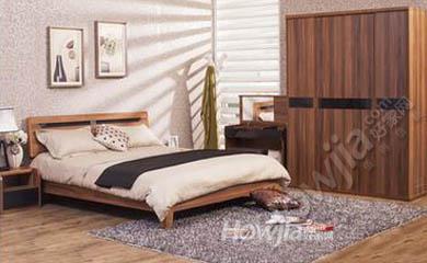 迪诺雅卧室家具组合六件套 1.8米双人床衣柜梳妆台床头柜组合套装
