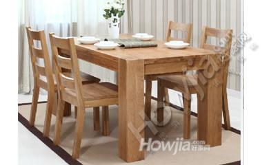 品木坊  纯实木餐桌椅组合