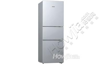 西门子(SIEMENS) KG28FA2SPC 279升L 三门冰箱（银色） 双动态冷却系统 零度保鲜室
