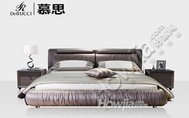 慕思床V6系列套床1.8米婚床双人布艺床 可拆洗现代简约路虎