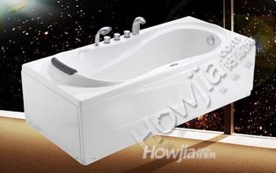 法恩莎卫浴洁具 1.7米浴缸 亚克力 五件套普通浴缸澡盆F1701SQ