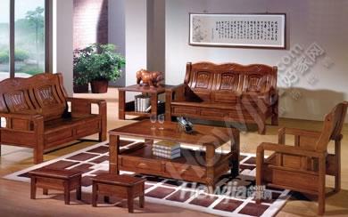 一品木歌 简约现代中式 实木沙发 219#客厅组合