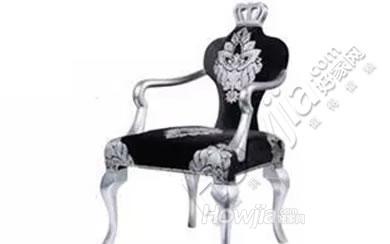 新古典皇冠椅子---银箔椅子--银箔家具-富运理想空间家具/新古典家具租赁