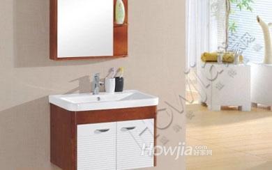 希尔曼卫浴简约现代橡木浴室柜洗漱台洗脸盆正品组合