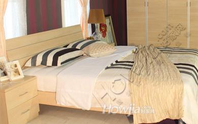 绿芝岛 卧室双人床特价现代简约欧式床1米5/1米板式床卧室床